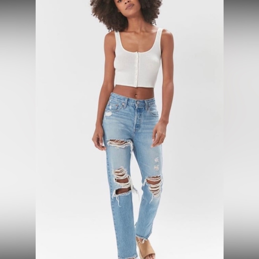 Levi's 501 Crop Jean
